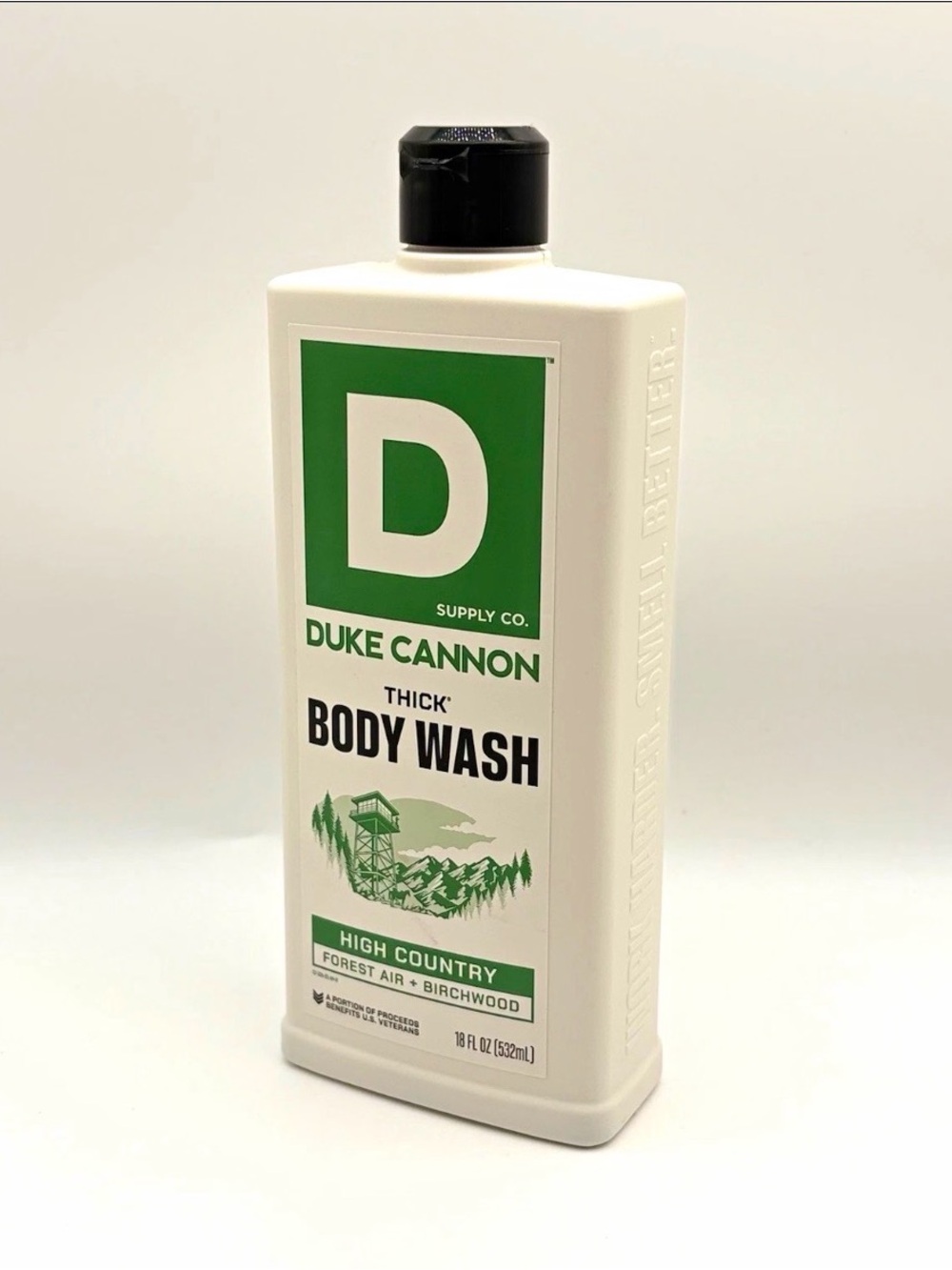 Duke Cannon High Country Thick Body Wash — Green